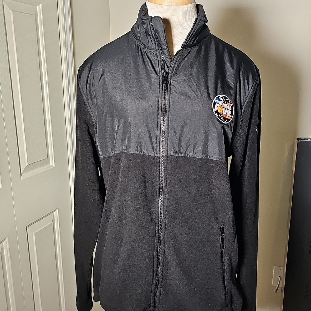 Men's Black Full-Zip Jacket. By GEAR Final Four Houston 2011. Small